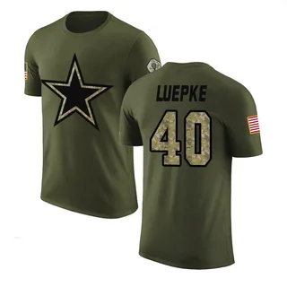 Olive Hunter Luepke Salute to Service Legend T-Shirt