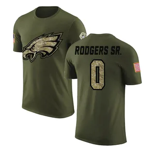 Olive Isaiah Rodgers Sr. Salute to Service Legend T-Shirt