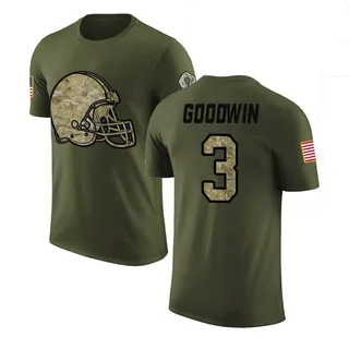 Olive Marquise Goodwin Salute to Service Legend T-Shirt