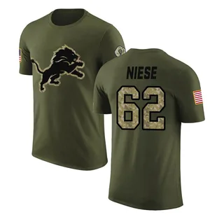 Olive Michael Niese Salute to Service Legend T-Shirt