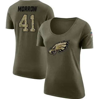 Olive Women's Nicholas Morrow Salute to Service Legend Scoop Neck T-Shirt