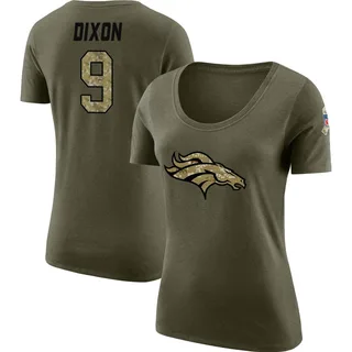 Olive Women's Riley Dixon Salute to Service Legend Scoop Neck T-Shirt