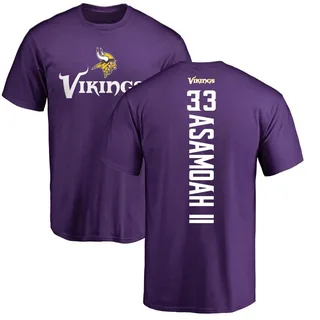 Purple Brian Asamoah II Backer T-Shirt