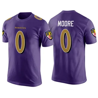 Purple Chris Moore Color Rush Legend T-Shirt