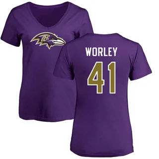 Purple Women's Daryl Worley Slim Fit T-Shirt