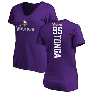 Purple Women's Khyiris Tonga Backer Slim Fit T-Shirt