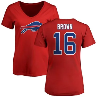 Red Women's John Brown Slim Fit T-Shirt