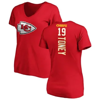 Red Women's Kadarius Toney Backer Slim Fit T-Shirt