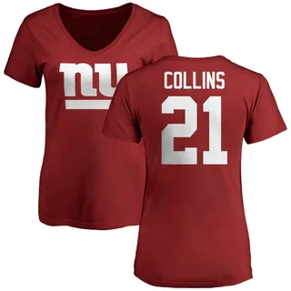 Red Women's Landon Collins Slim Fit T-Shirt