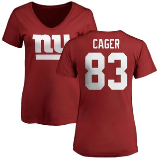 Red Women's Lawrence Cager Slim Fit T-Shirt