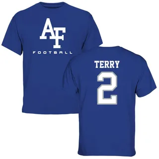 Royal Amari Terry Football T-Shirt