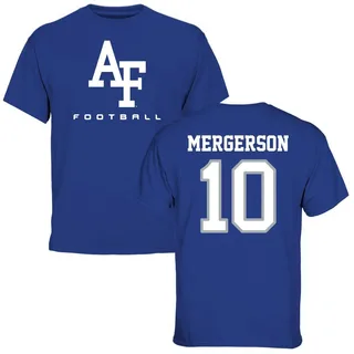 Royal Jalen Mergerson Football T-Shirt