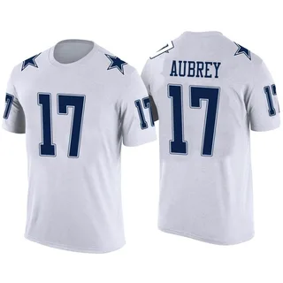 White Brandon Aubrey Color Rush Legend T-Shirt